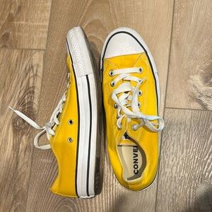 Converse Yellow Low-Top Sneakers